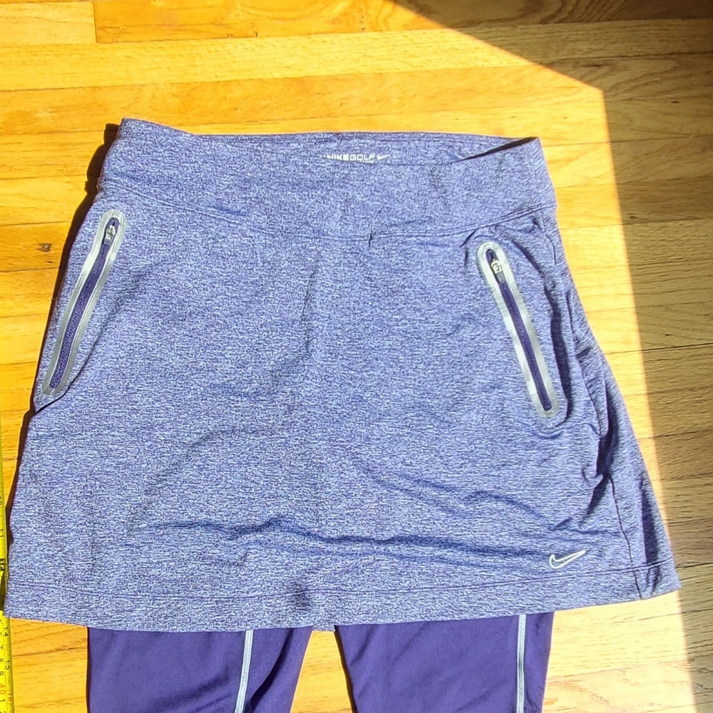 Nike drfit golf skirt with leggings
